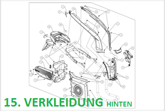 Verkleidung Hinten