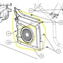 22042-101000/ Silence S01/ Seat Mo Kreis Aufkleber wei�,...