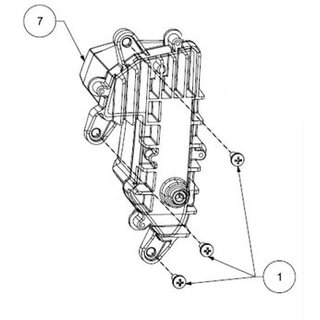 8513200/ S01, S01+, Seat Mo Baugruppe Tagfahrlicht/ Blinker vorne rechts, Teil Nr. 7, ohne Schrauben