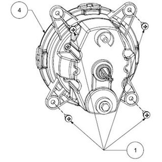 8501000/ Silence S01/S01+, Seat Mo komplette Baugruppe LED-Frontscheinwerfer, Teil Nr.4