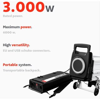 Silence S01 Batterie Wechselrichter 48V DC, bis 6000W...