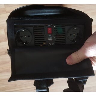 Silence S01 Batterie Wechselrichter 48V DC, bis 6000W Entnahmeleistung, Ausgang 220V AC, 2 Steckdosen, USB, Steckverbindung zur Silence/ Mo Batterie, Notstroml�sung
