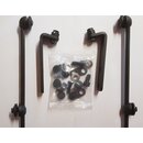 S02B-99200-00/ Montagematerial f�r S02 Windschild neu,...