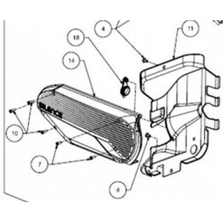 46198-10/ Silence S01/ Seat Mo seitliche Abdeckung Hinterradschwinge S01 ab 2021, Nr. 14