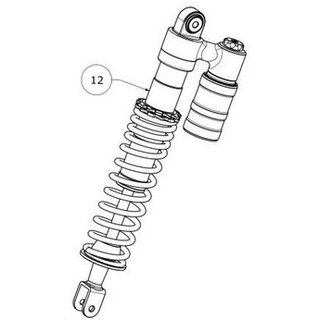 62021-11/ Orig. hinterer Gasdruck-Stossd�mpfer (Silence...